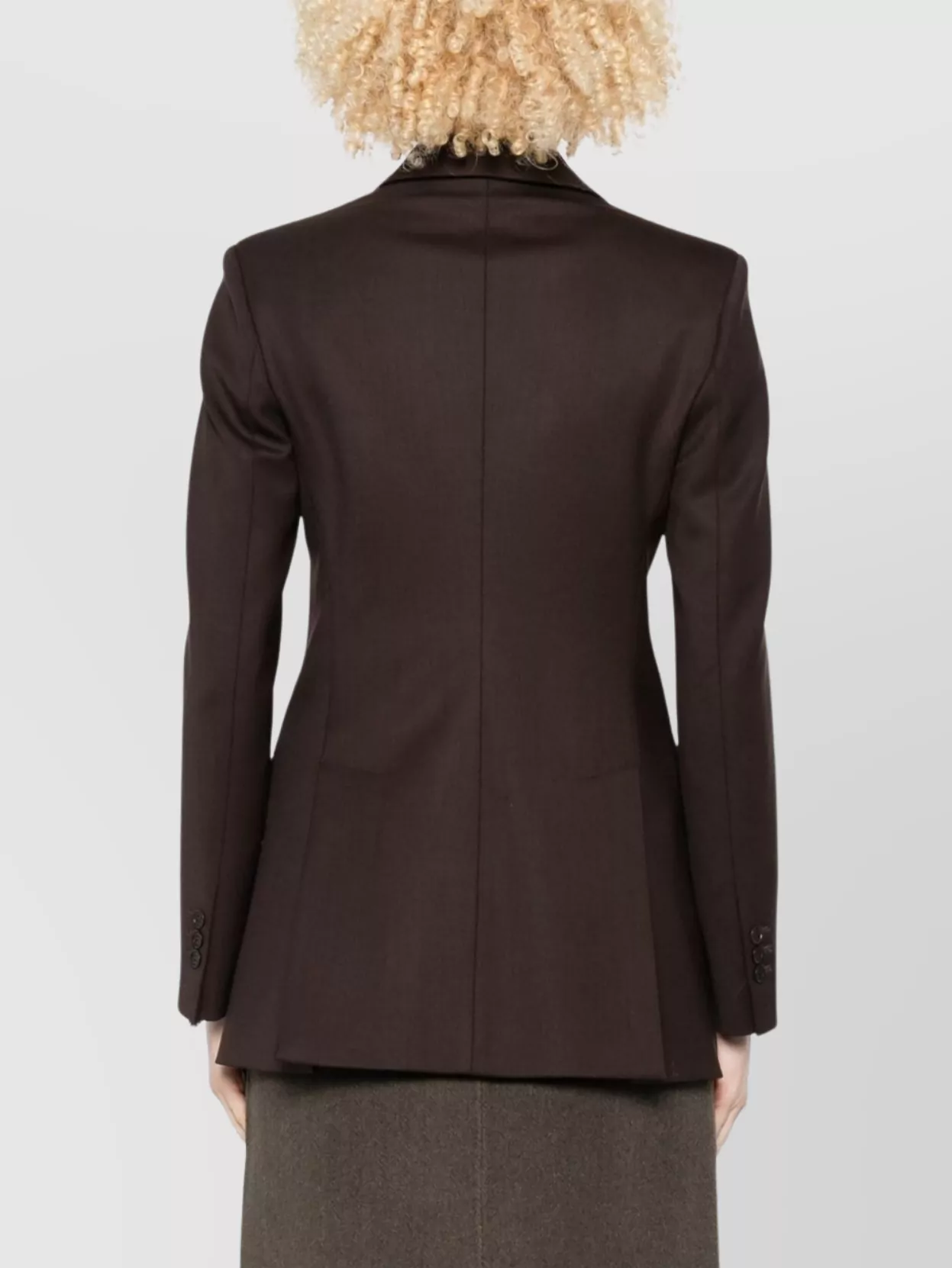 Parosh Double-Breasted Jacket Flap Pockets