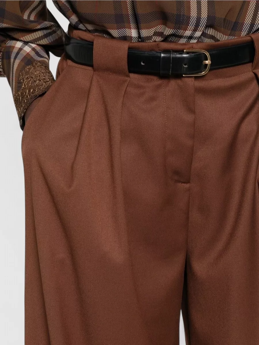 Ermanno Firenze Wide-Leg Trousers
