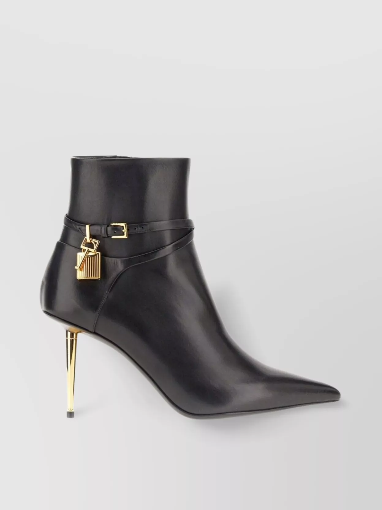TOM FORD POINTED TOE STILETTO HEEL ANKLE BOOTS 