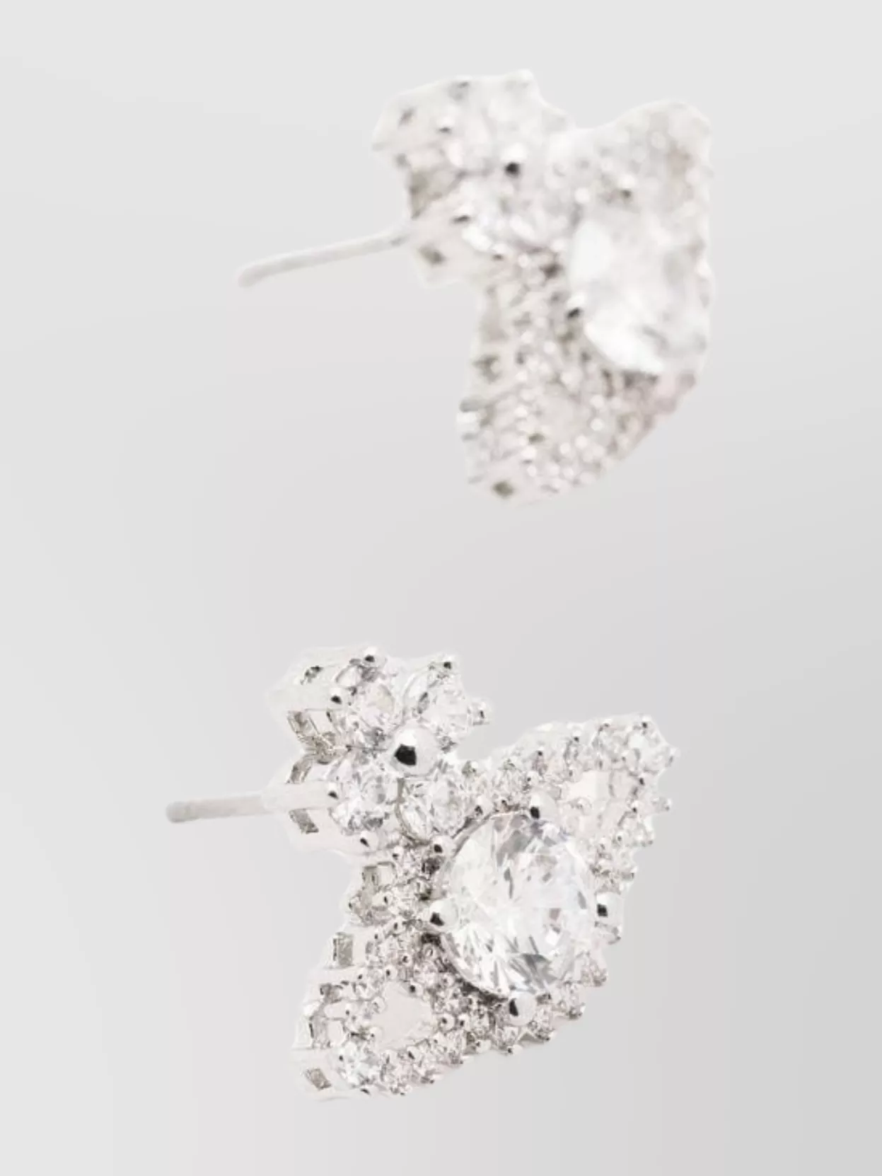 Vivienne Westwood Crystal Stud Earrings Pair