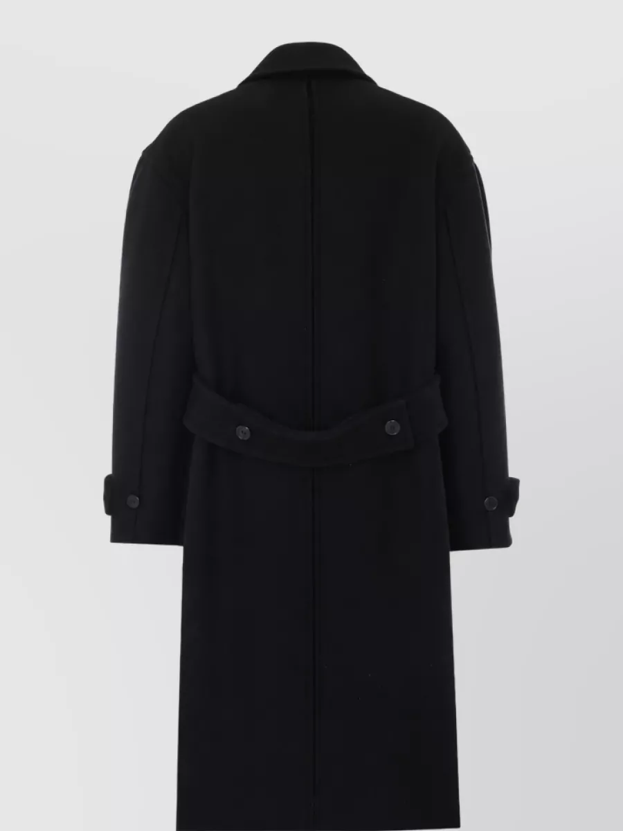 Lanvin Virgin Wool Double-Breasted Coat