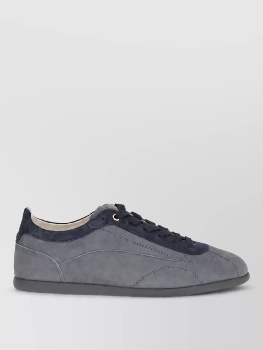 Brunello Cucinelli Calf Leather Low Top Sneakers