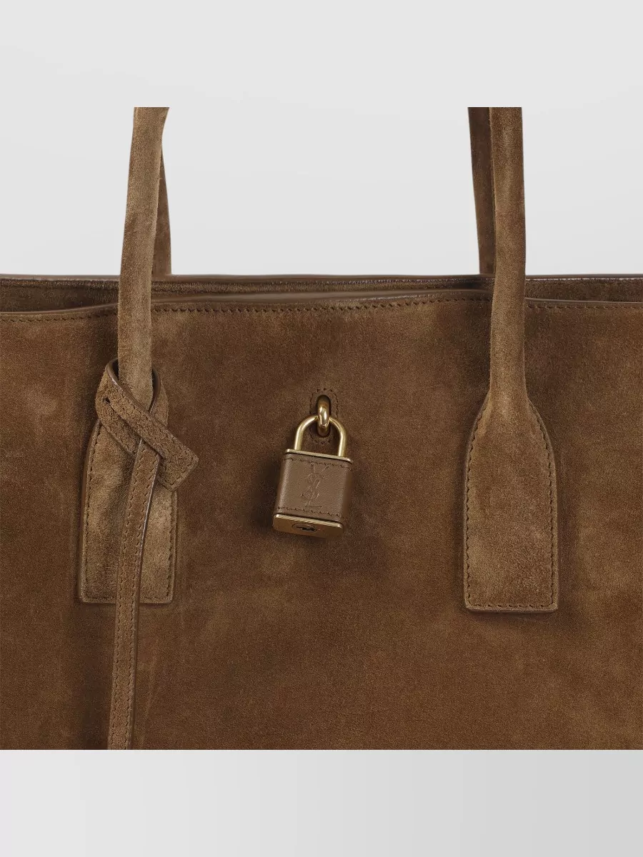 Saint Laurent Sac De Jour Leather Tote Bag