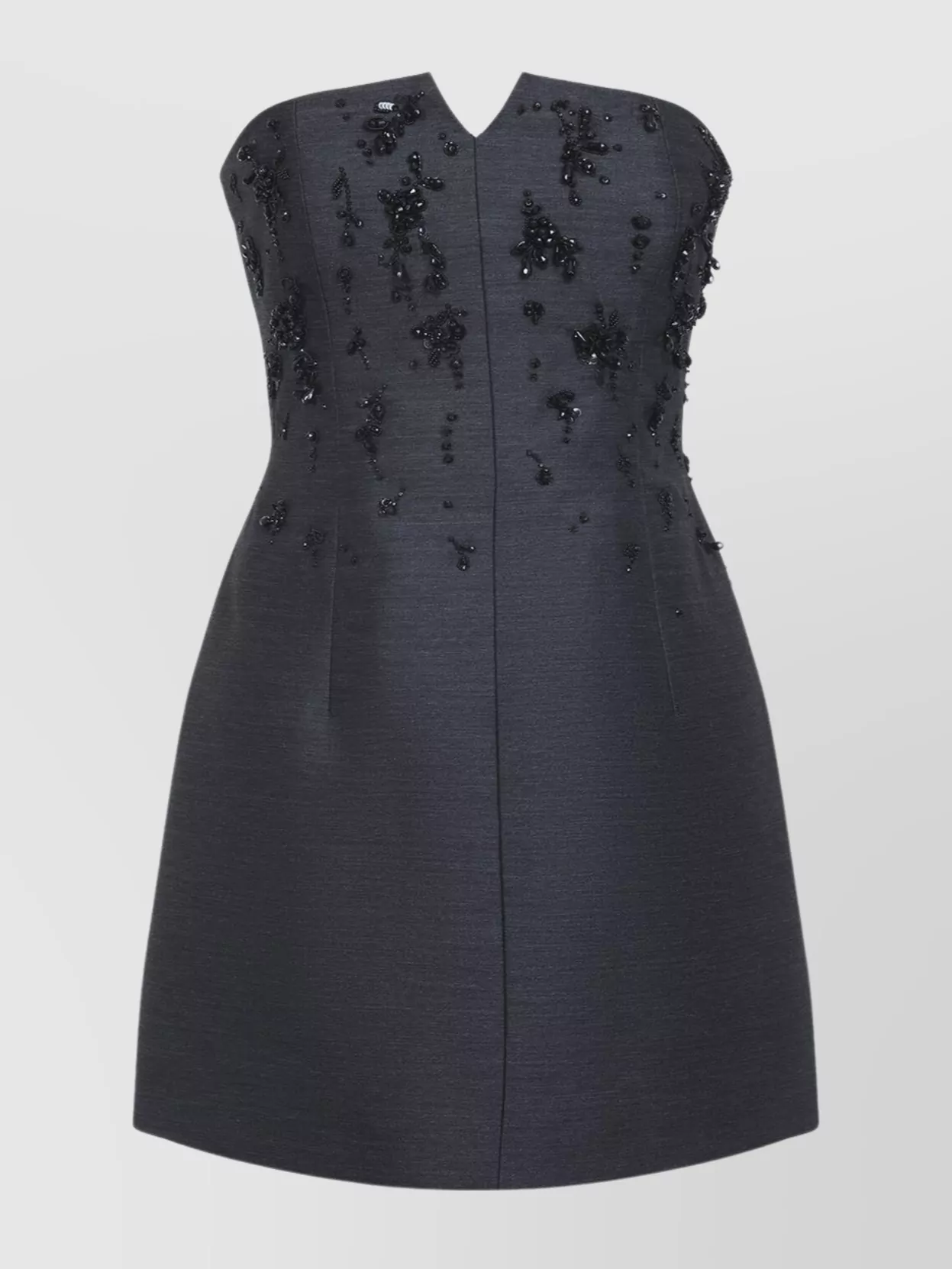 Alberta Ferretti Off Shoulder Tailored Dress Fitted Knee Length