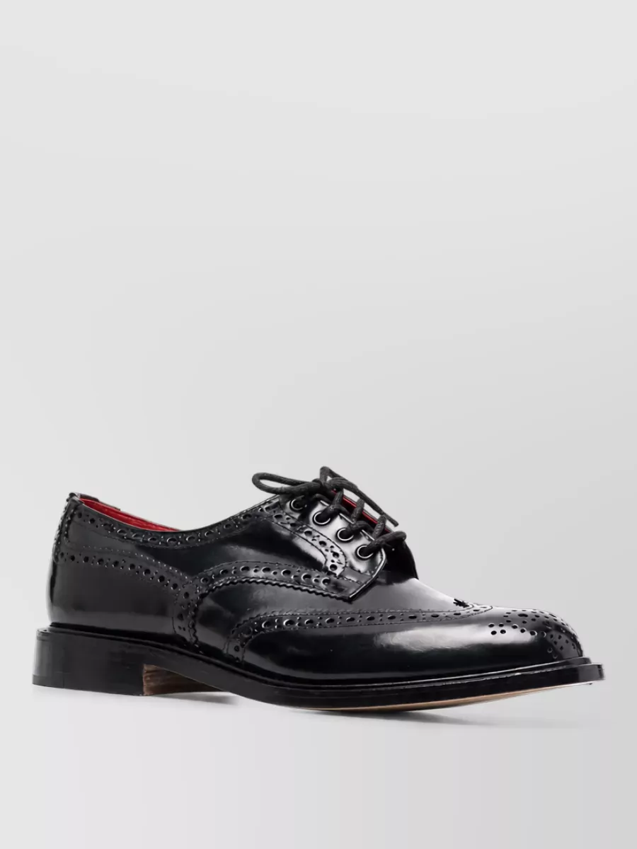 Tricker's leather brogues