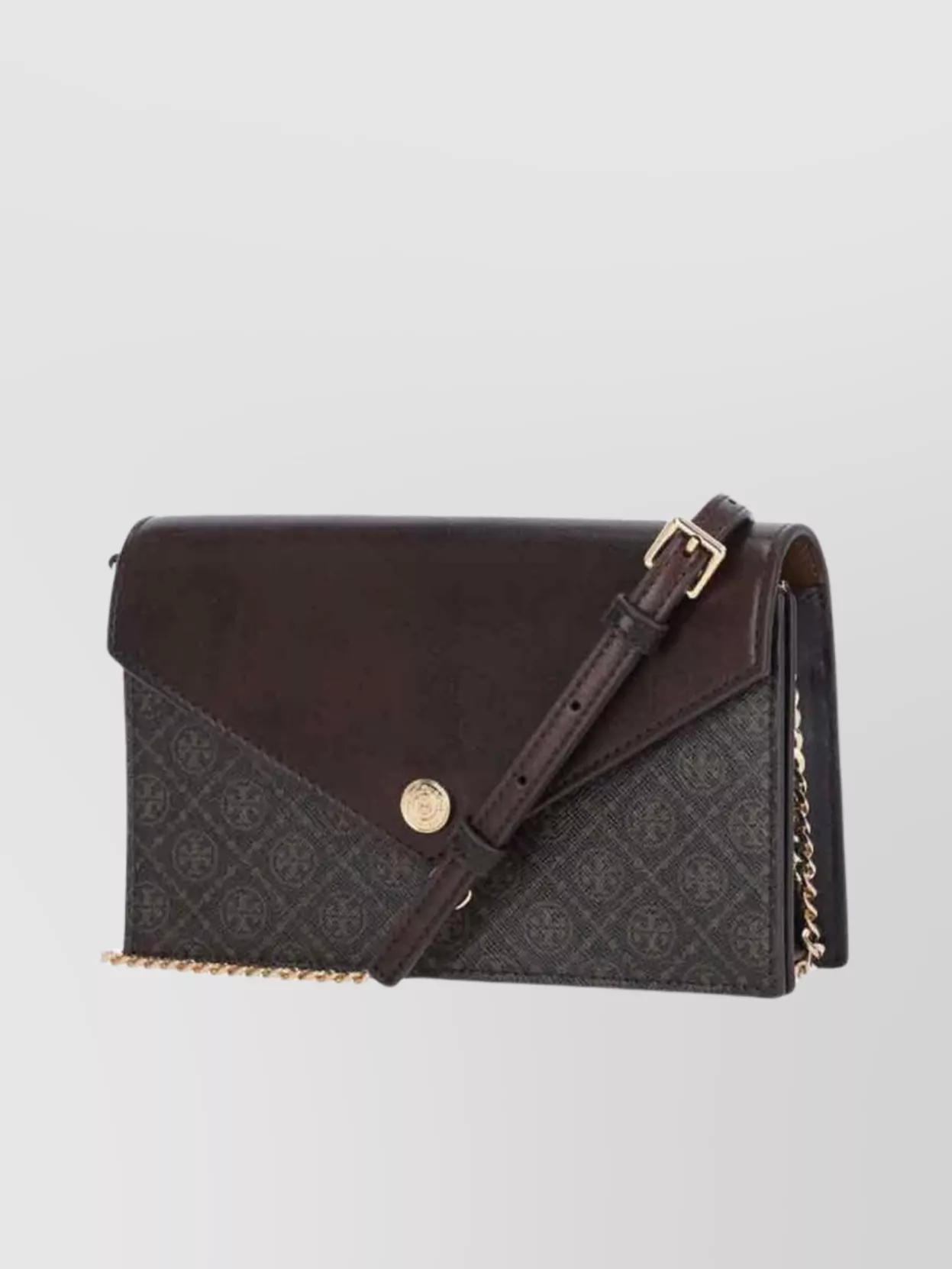 Tory Burch Strap Chain Envelope Shape Wallets