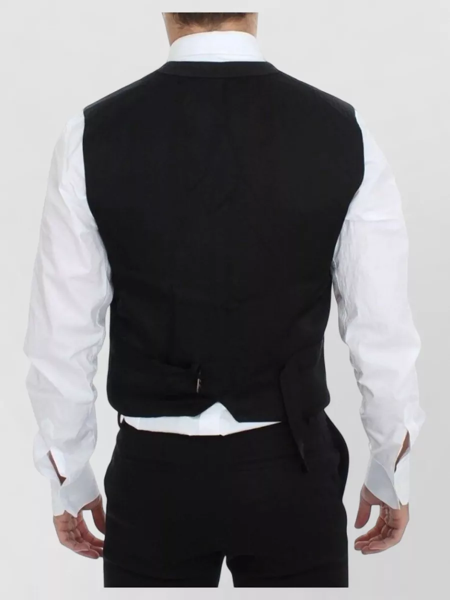 Dolce&Gabbana Cotton V-Neck Waistcoat