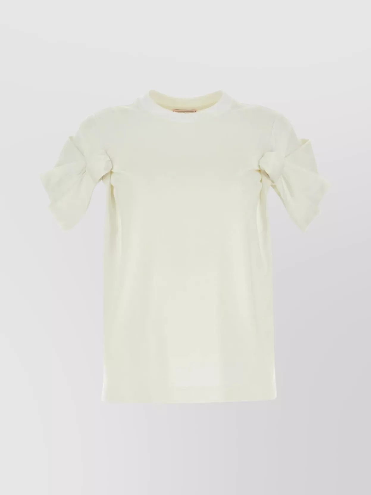 Shop Alexander Mcqueen Distinctive Shoulder Cotton T-shirt In Pastel