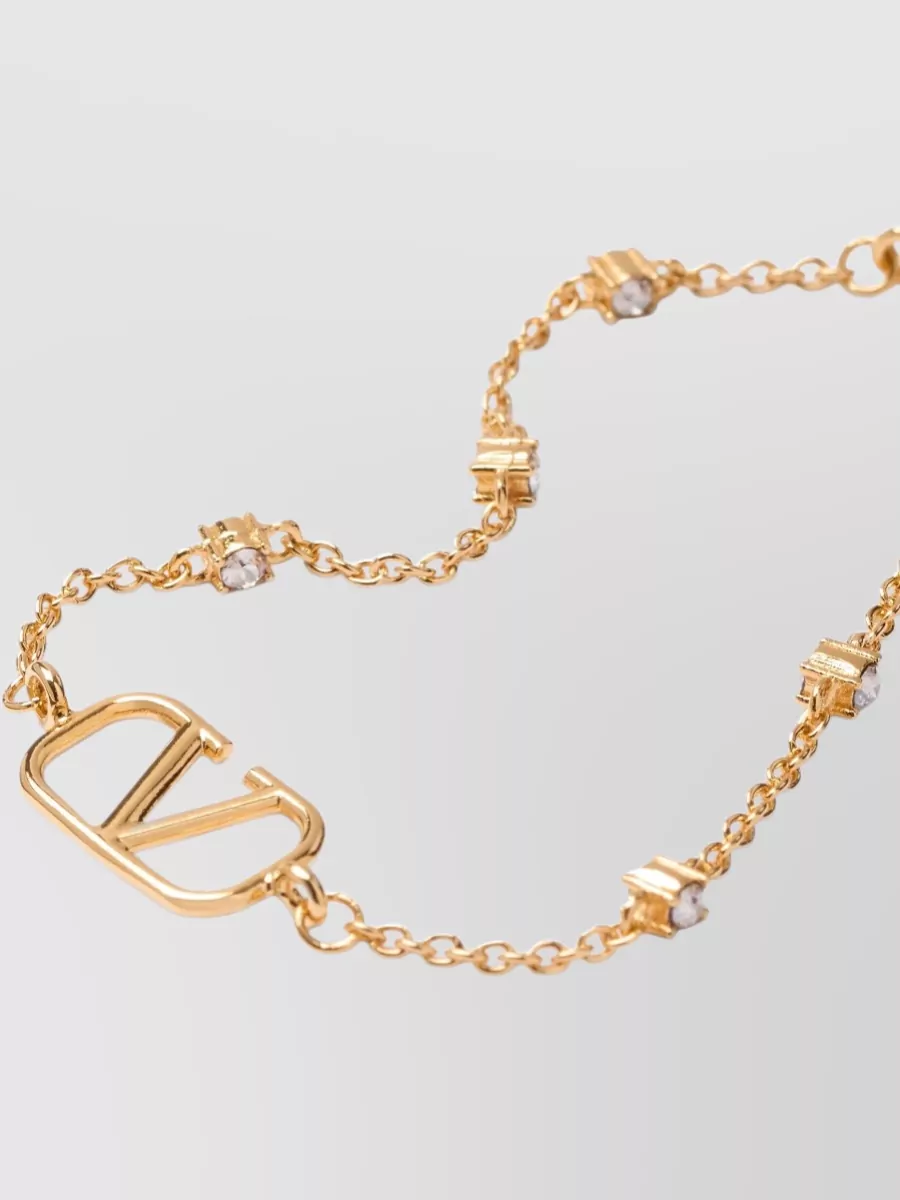 Valentino Garavani Crystal-Embellished Bracelet