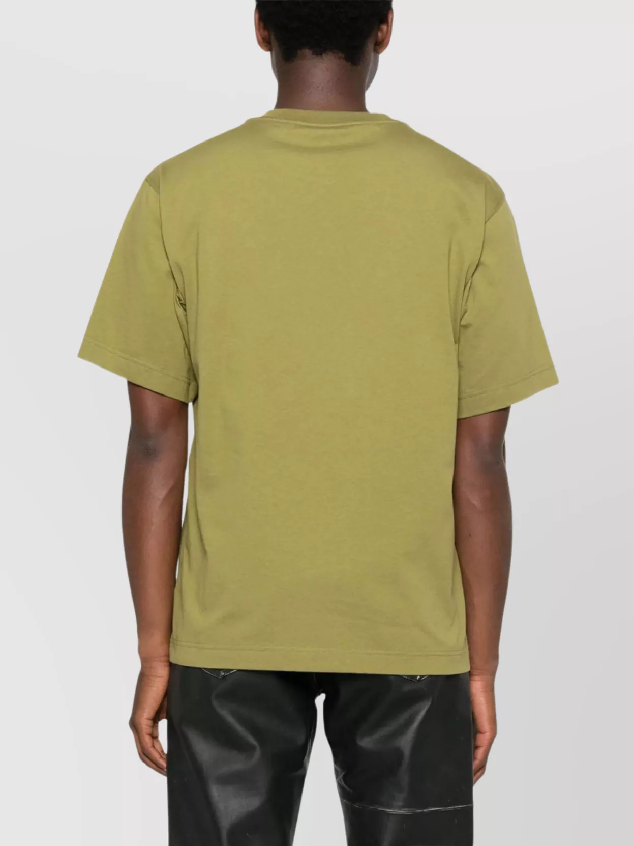 Burberry Cross Stitch Logo Cotton T-Shirt
