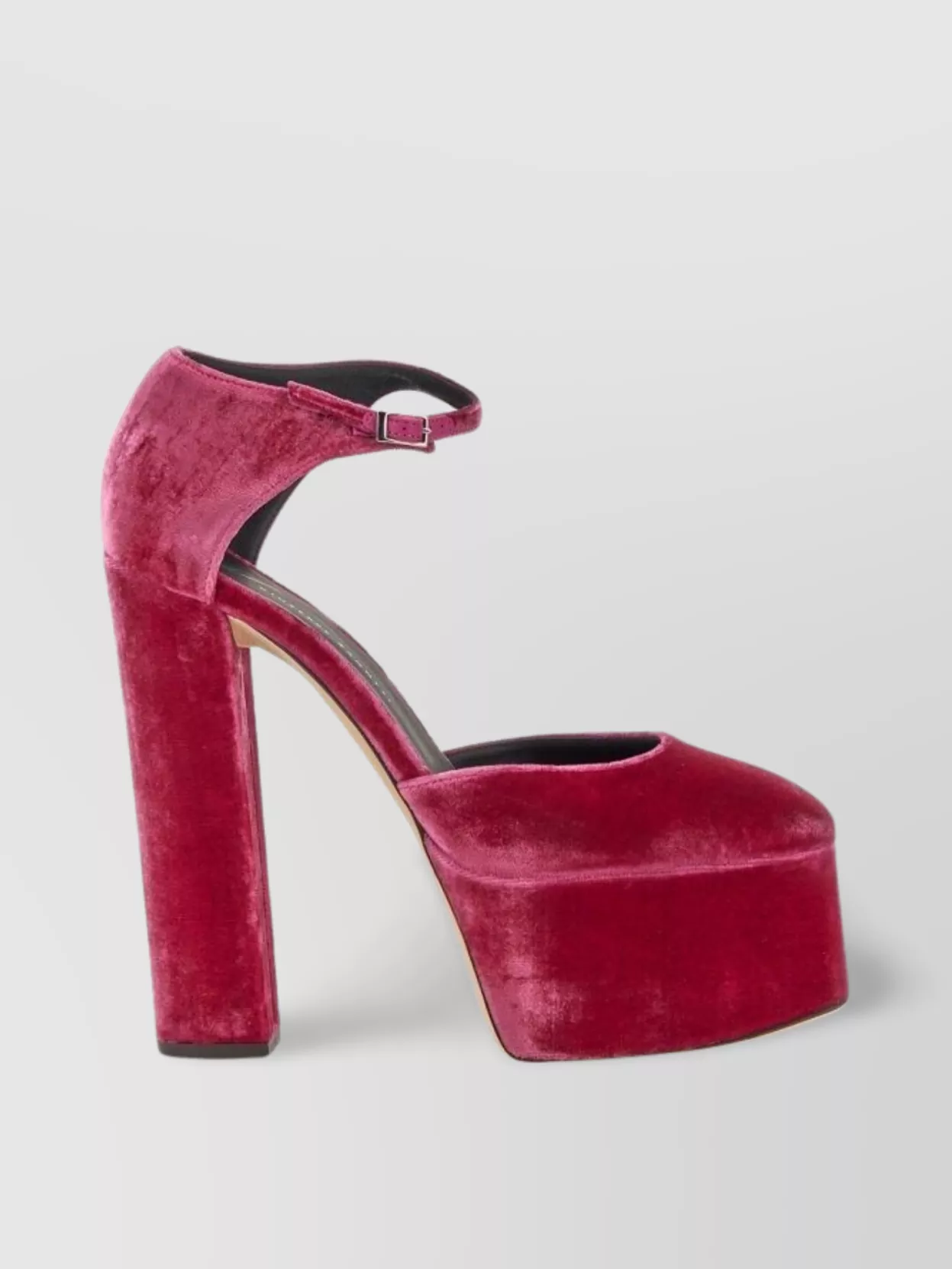 Giuseppe Zanotti Velvet Platform Pump 15Cm Heel
