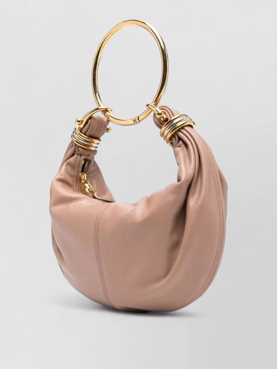 Chloé Bracelet Bag Leather Clutch Bag
