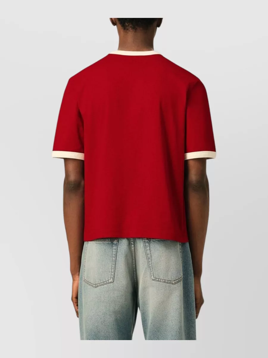 Ami Paris Cotton Short-Sleeve T-Shirt