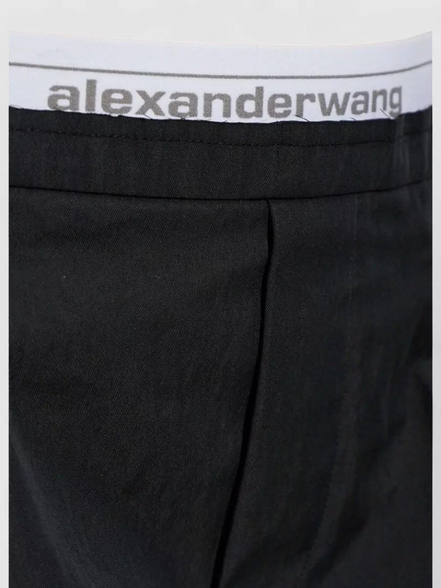 Alexander Wang High-Rise Wide-Leg Trousers