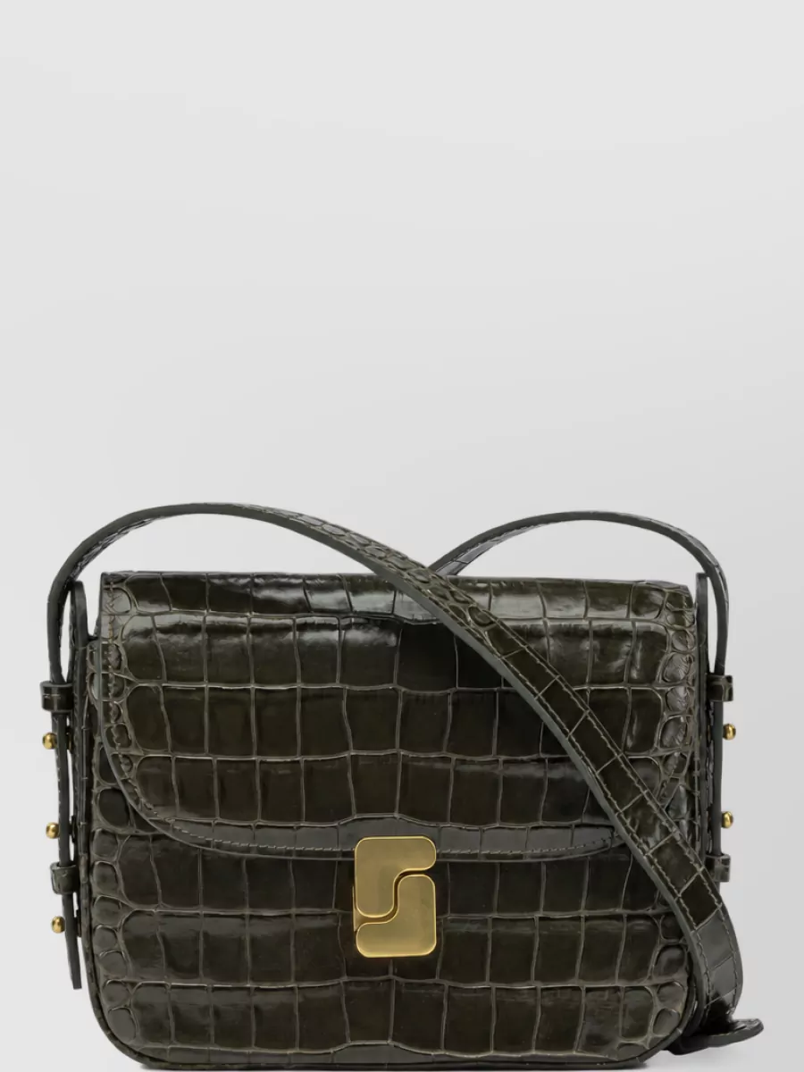 Soeur Leather Small Crossbody Bag