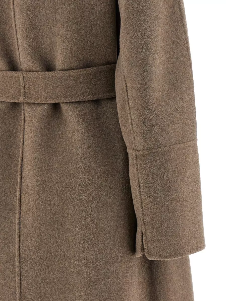 S Max Mara Virgin Wool Single-Breasted Coat