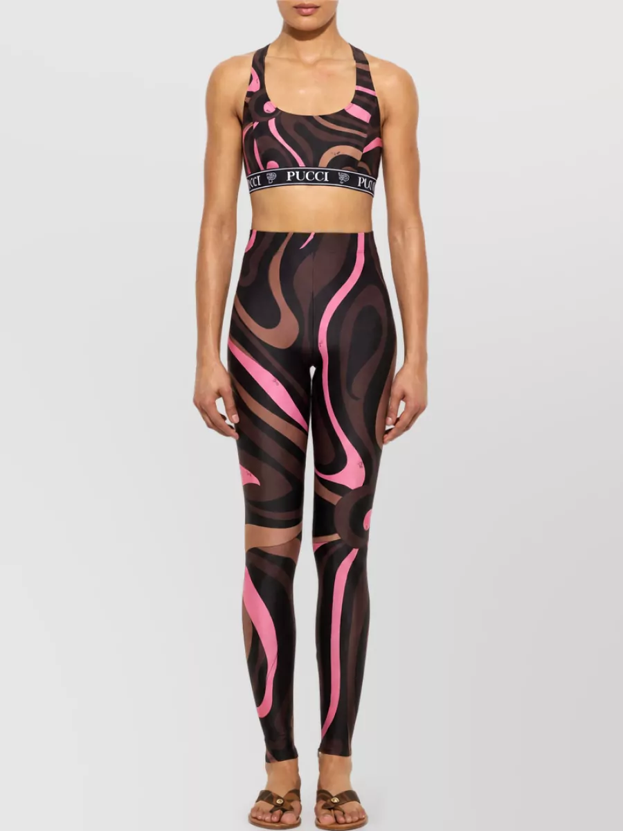 Pucci Printed Sports Bra