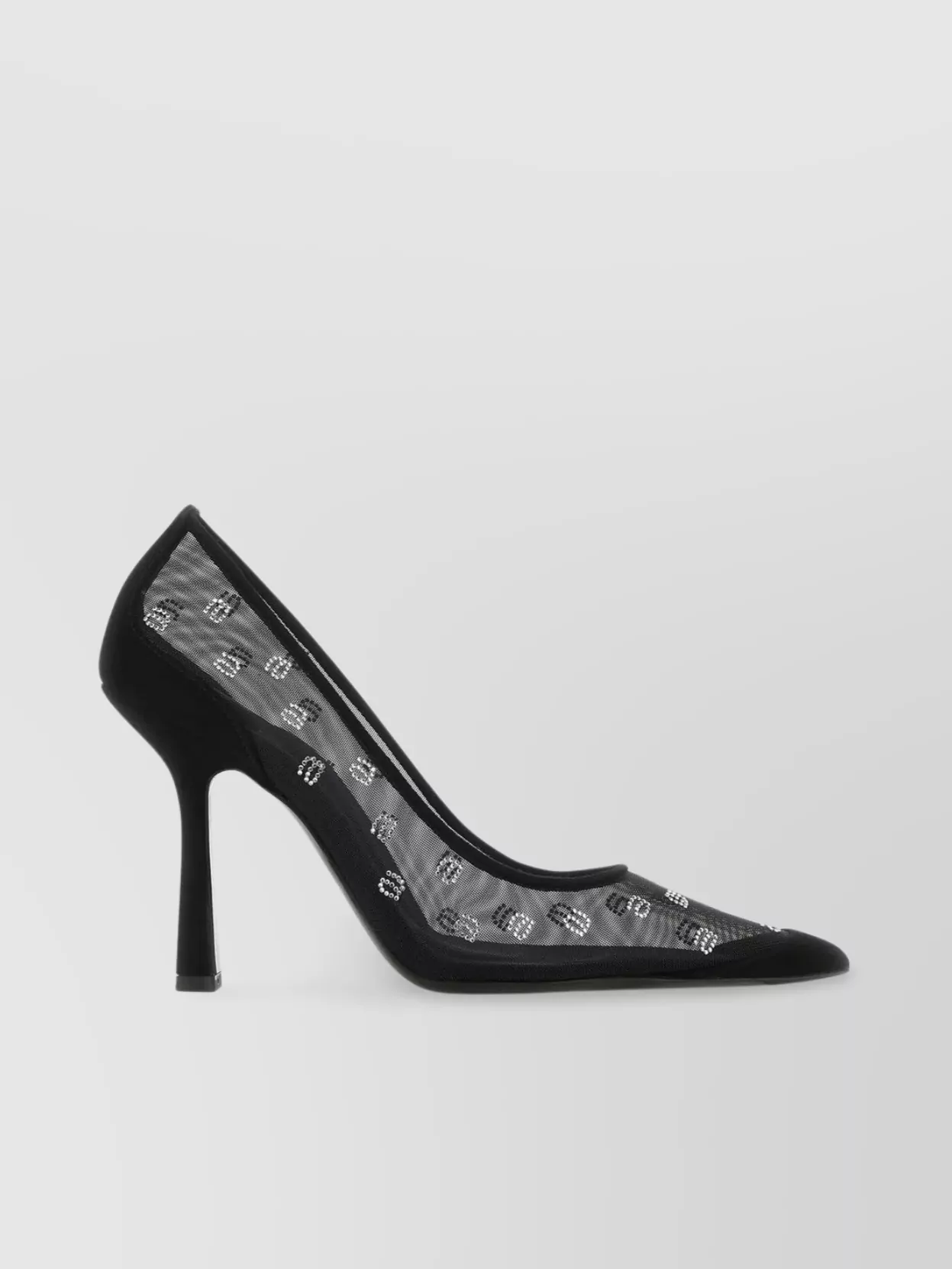Alexander Wang Delphine Mesh Pumps Embellished