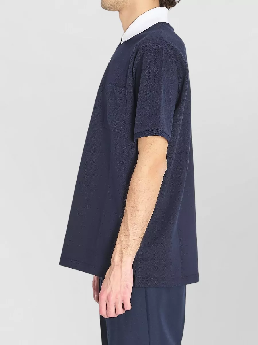 Gucci Stretch Cotton Polo Shirt Chest Pocket