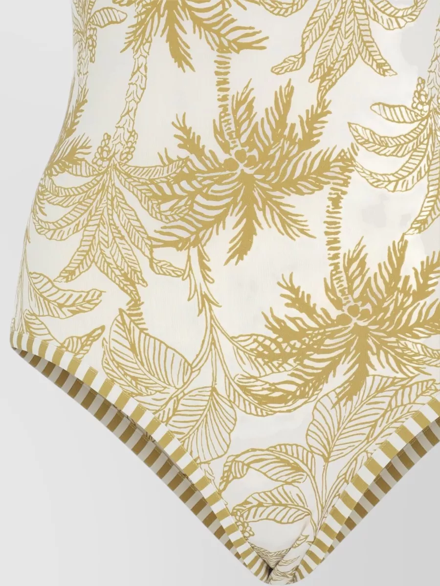 Eres Tropical Scoop Neck One Piece Swimsuit