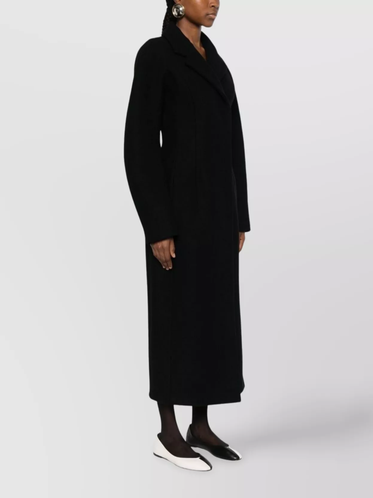 Jacquemus Tailored Coat With Belted Waist And Long Sleeves