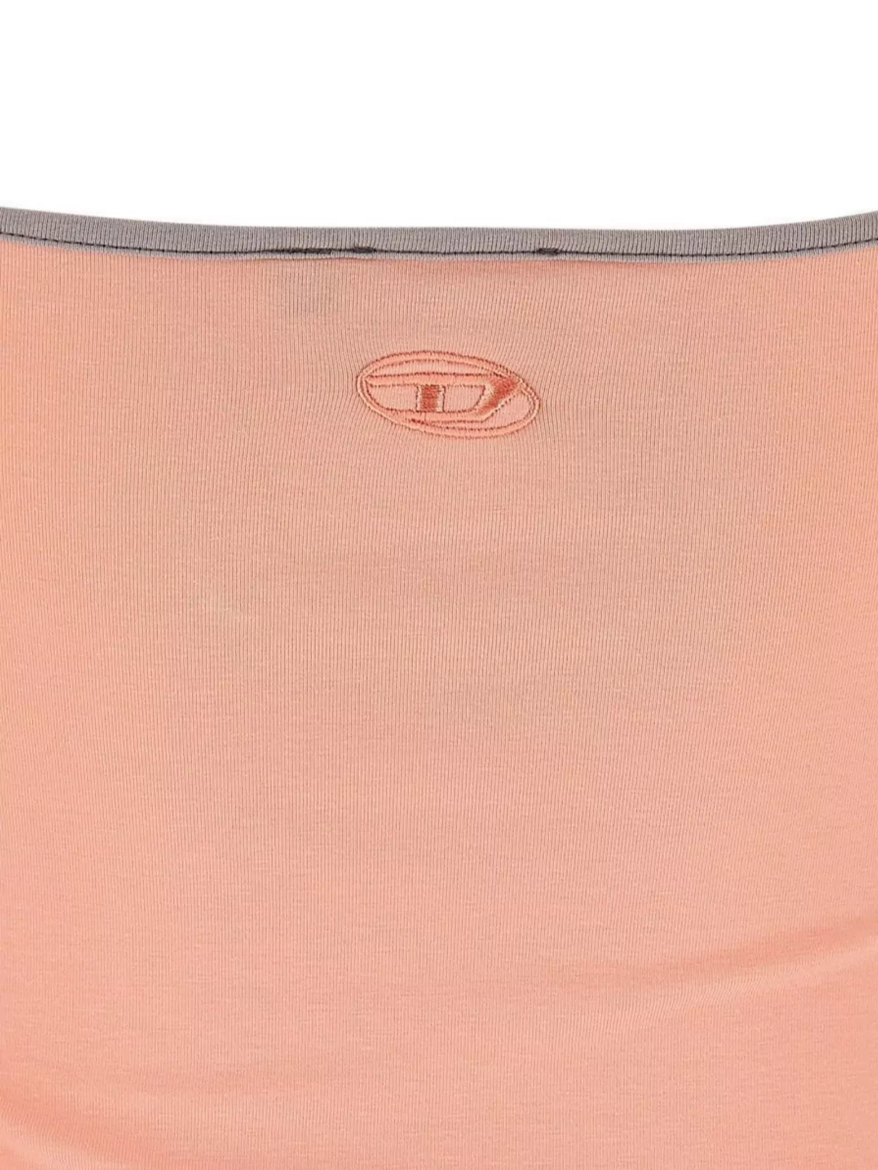 Diesel 'Graphic Trim Scoop Neck Top'