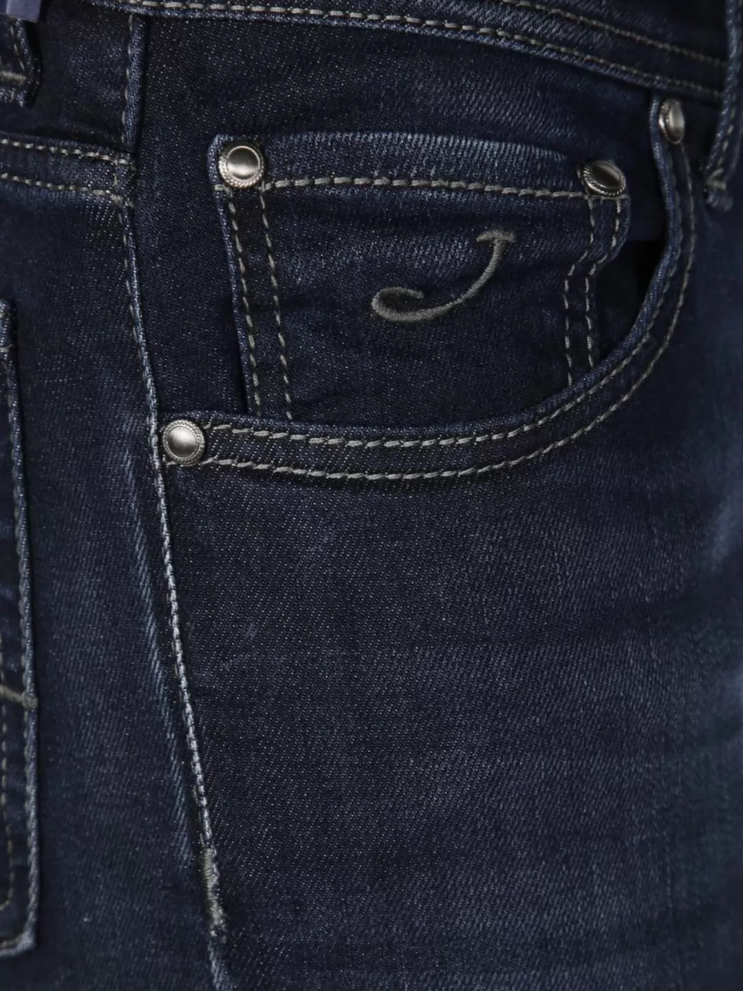 Jacob Cohen Five-Pocket Denim Trousers Featuring Belt Loops