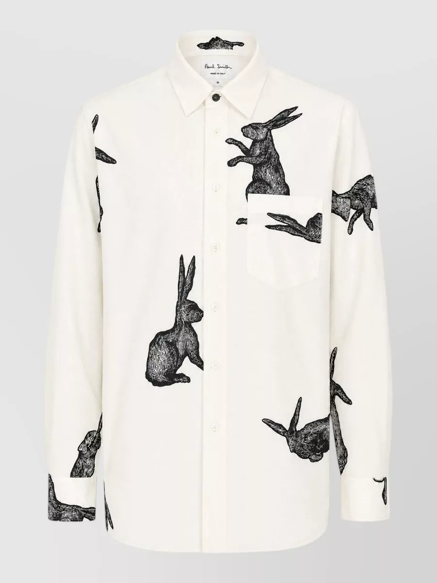Paul Smith lyocell blend shirt