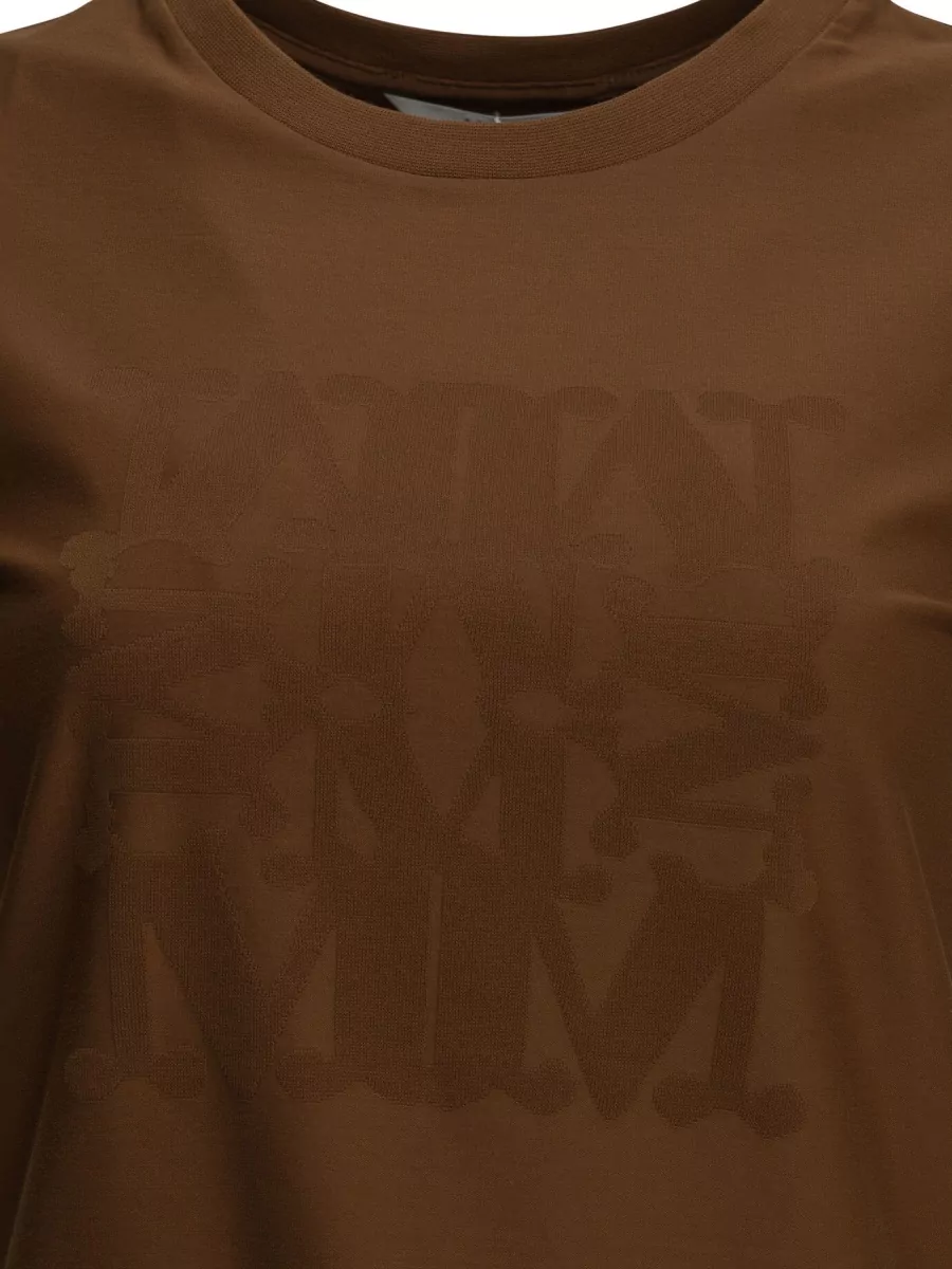 Max Mara Logo-Print Crewneck T-Shirt