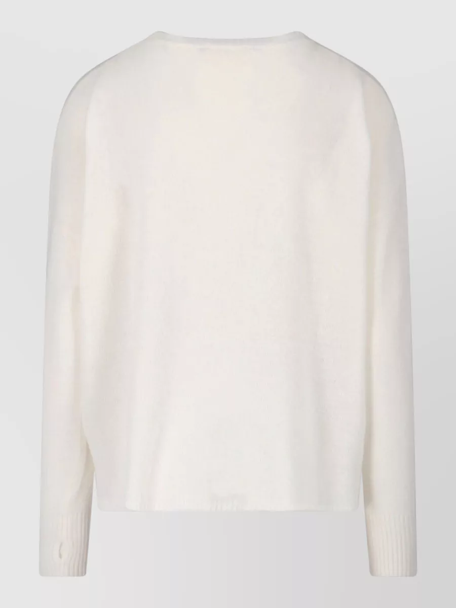 Ma'ry'ya Cashmere Virgin Wool Crewneck Jumper