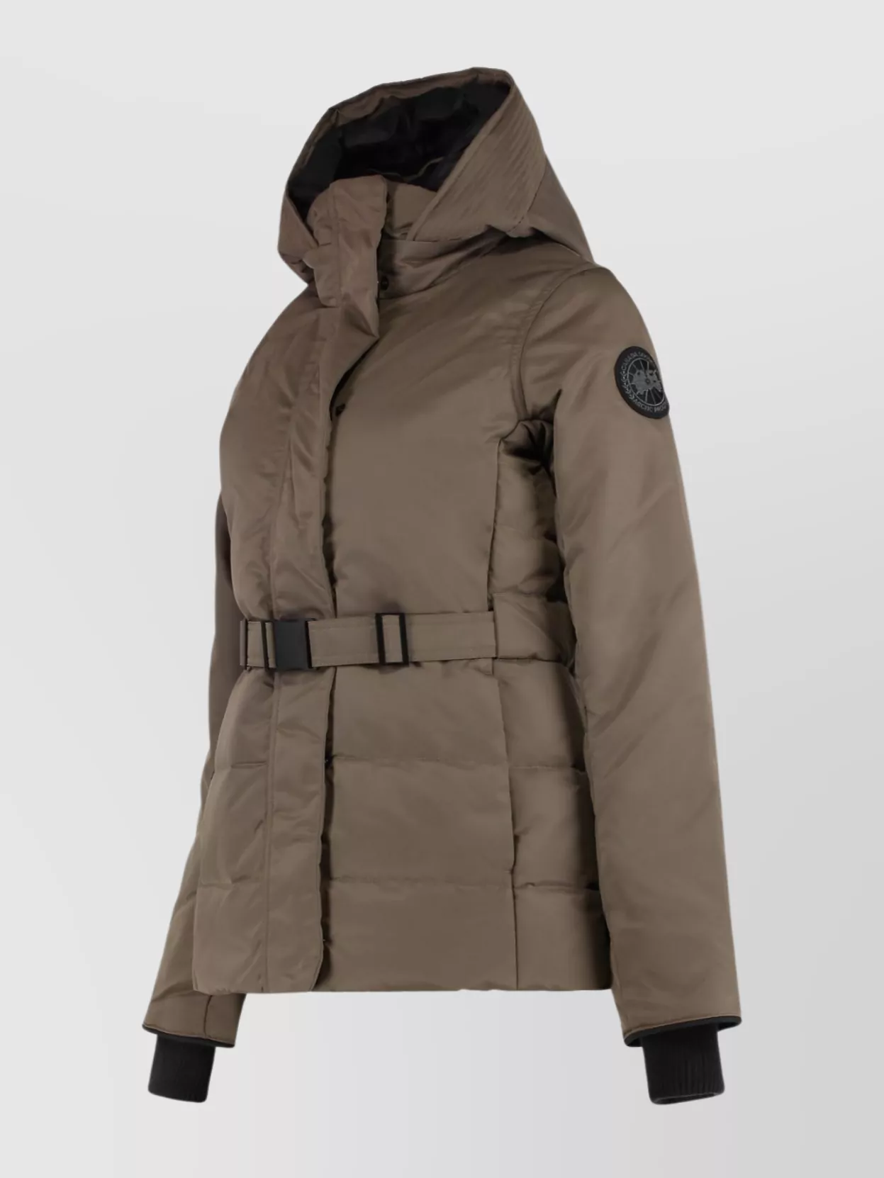 Canada Goose Short Down Jacket With Hood And Belt