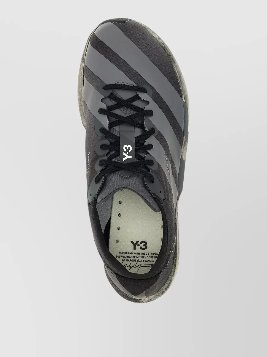 Y-3 Technical Fabric Low-Top Sneakers
