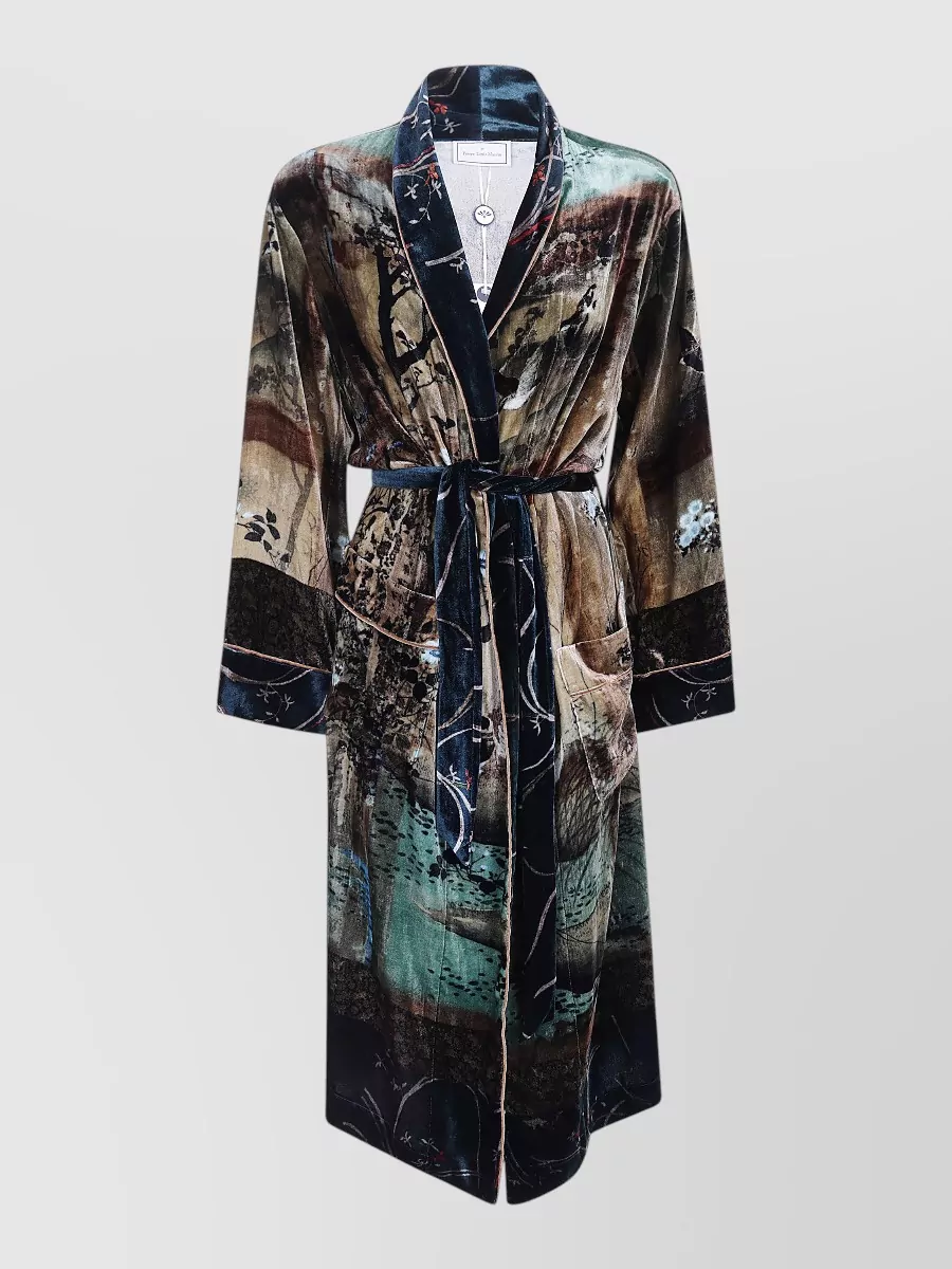 Pierre louise mascia Silk dressing gown