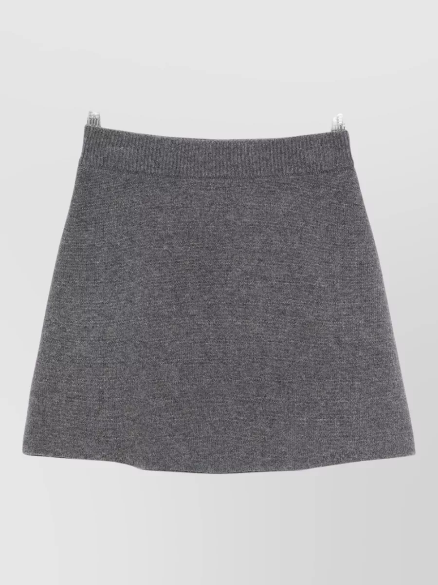 Lisa Yang Cashmere Knitted Mini Skirt