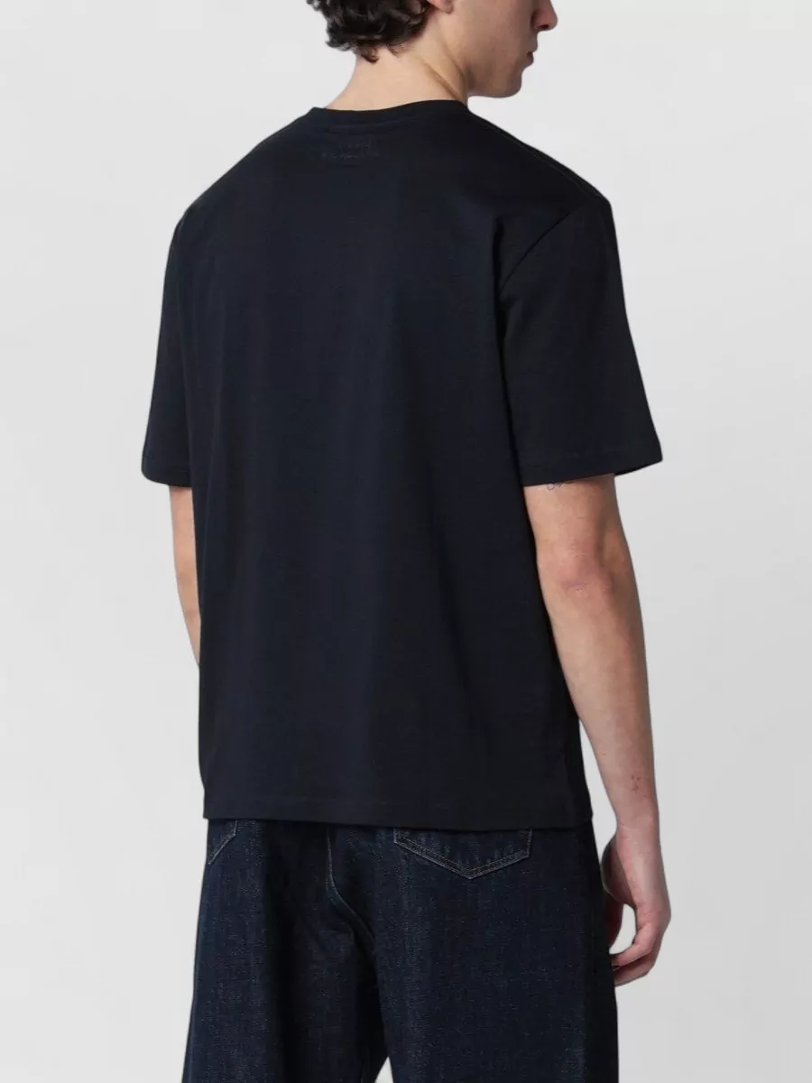 Studio Nicholson Bric Regular Fit Crew Neck T Shirt