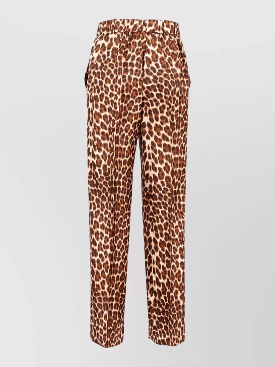 Parosh silk track pants