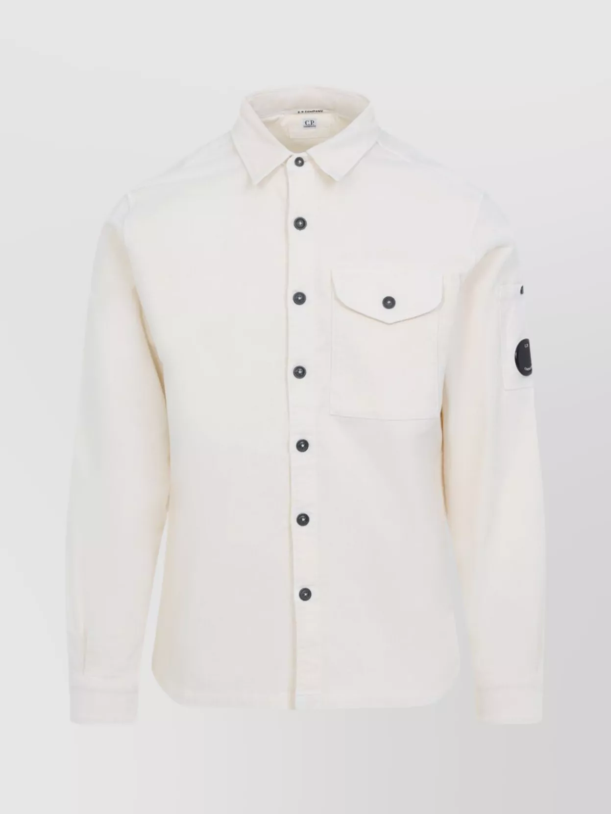 C.p. Company Ls Corduroy Shirt Front Pocket