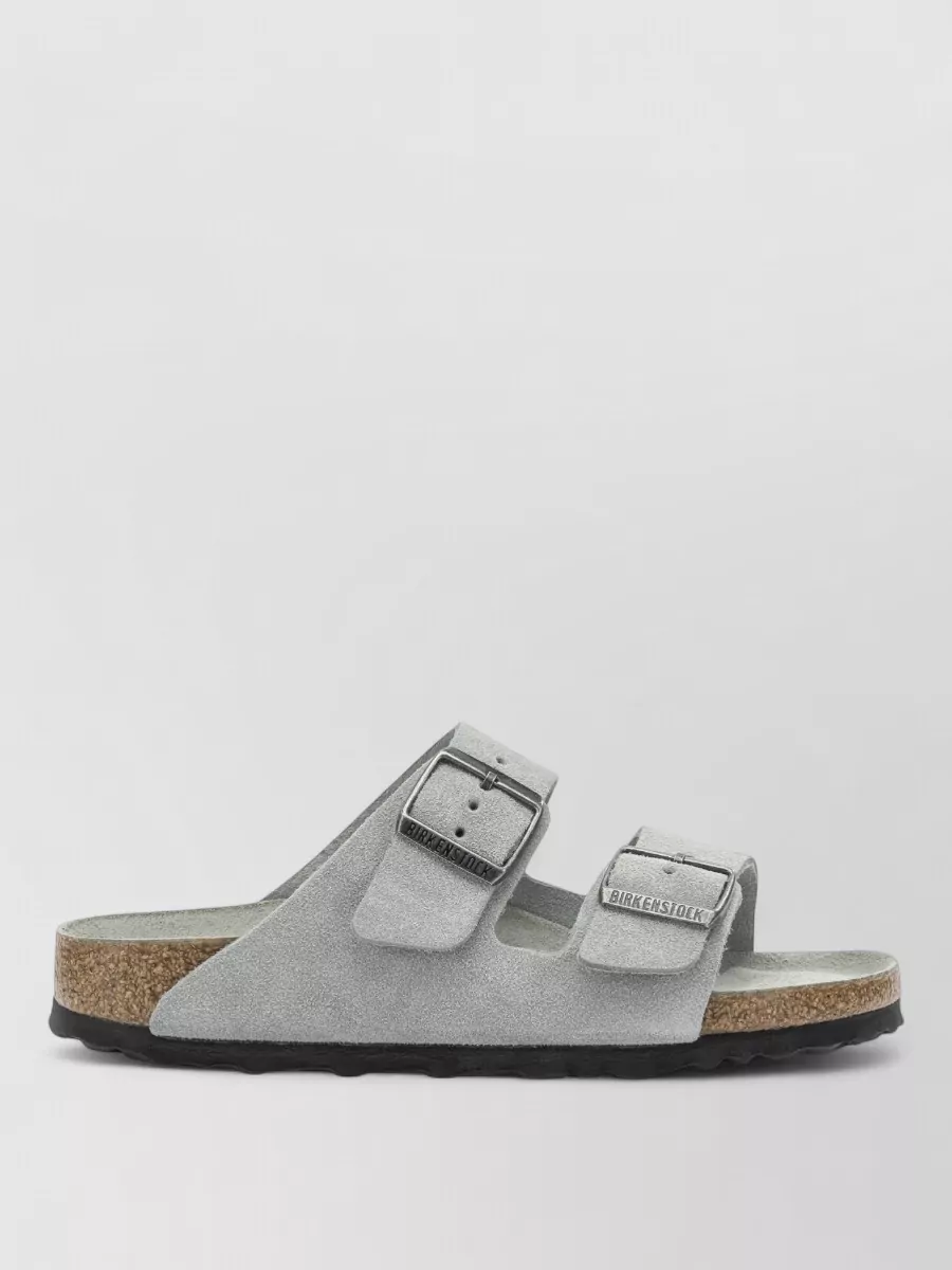 Birkenstock leather flat sandals