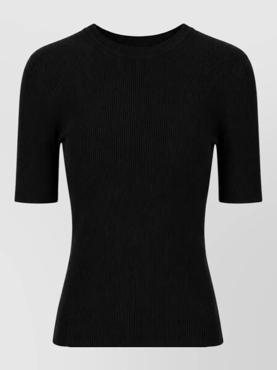 Parosh wool short-sleeve t-shirt