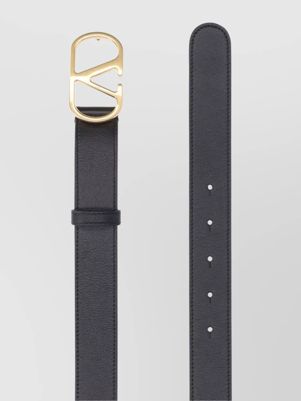 Valentino Adjustable Belts Gold-tone Buckle In Blue