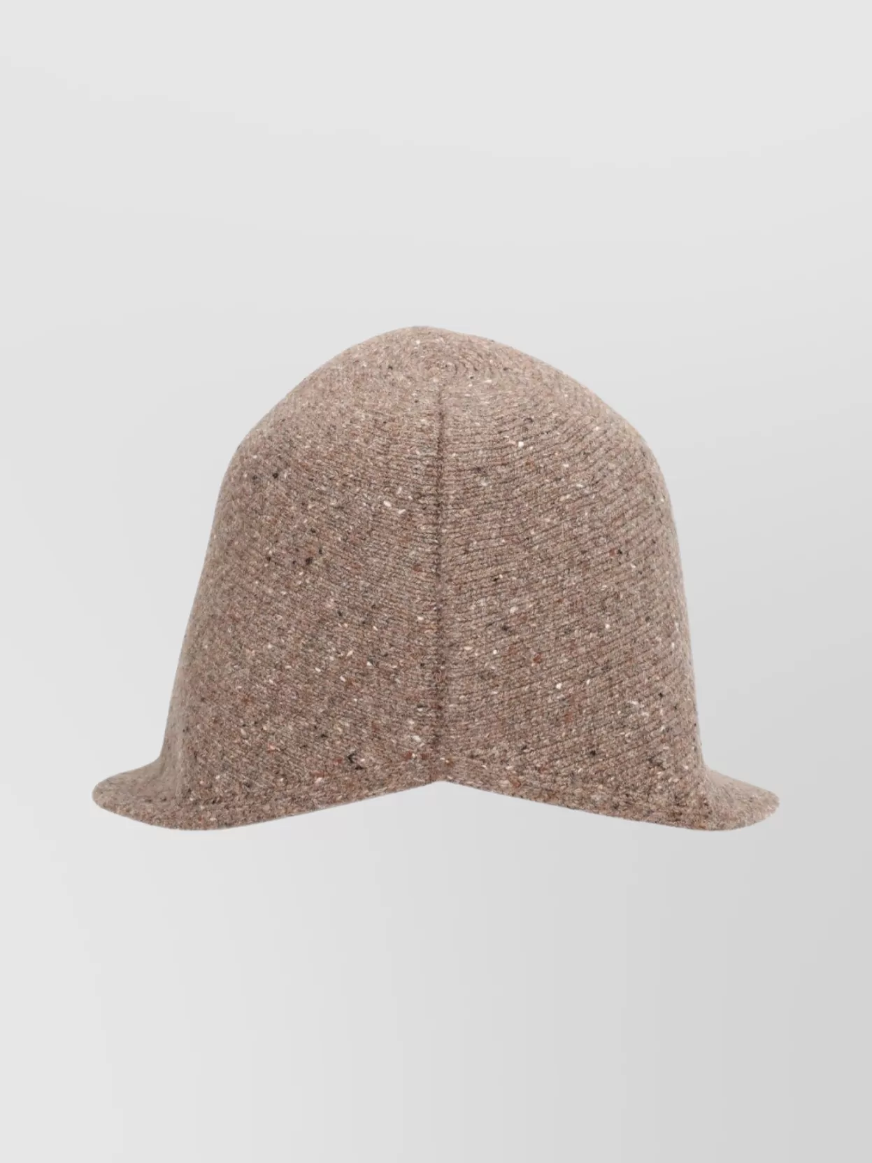 Uma Wang Textured Soft Fabric Hat With Rounded Crown In Brown