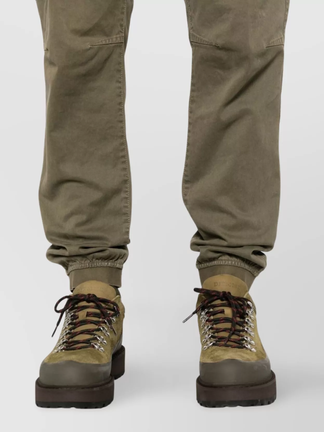 Stone Island Cargo Pocket Elasticated Trousers In Green