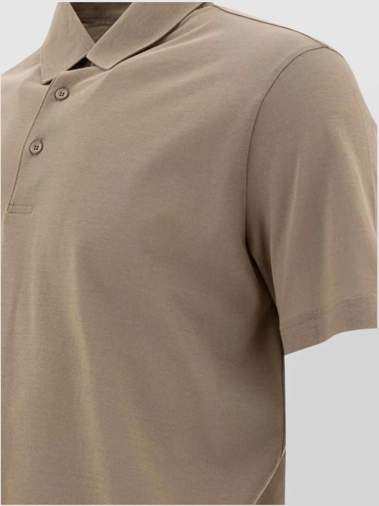 Herno Polo Shirts With Collared Short Sleeves