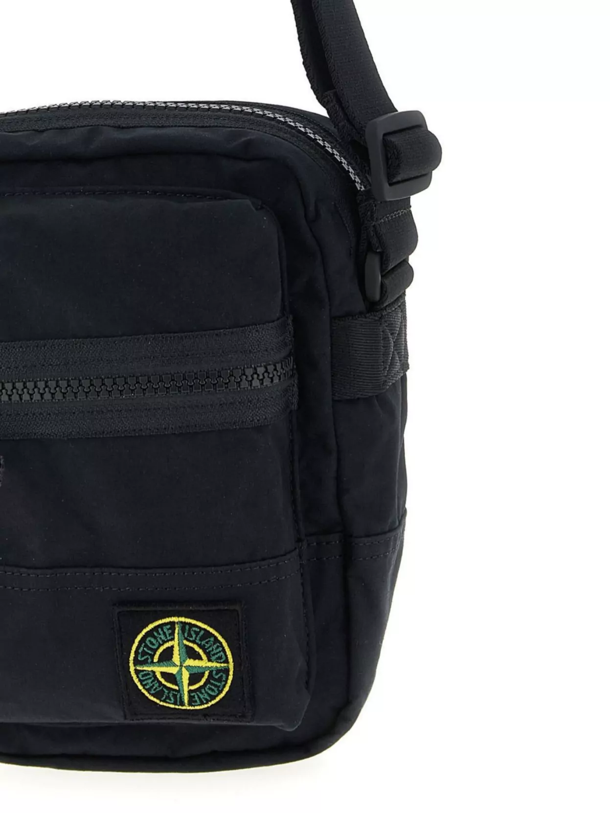 Stone Island Crossbody Bag Logo Badge