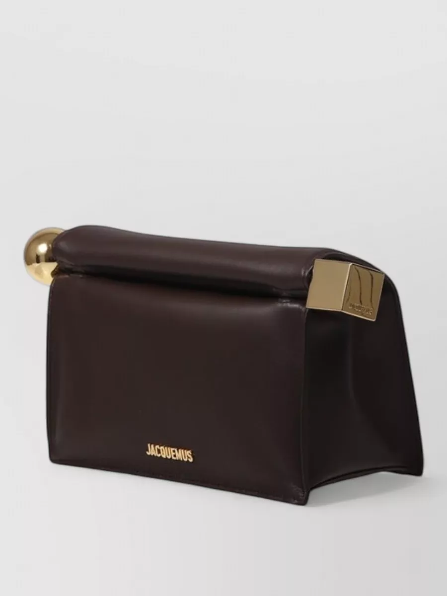 Jacquemus La Pochette Lamb Leather Mini Bag