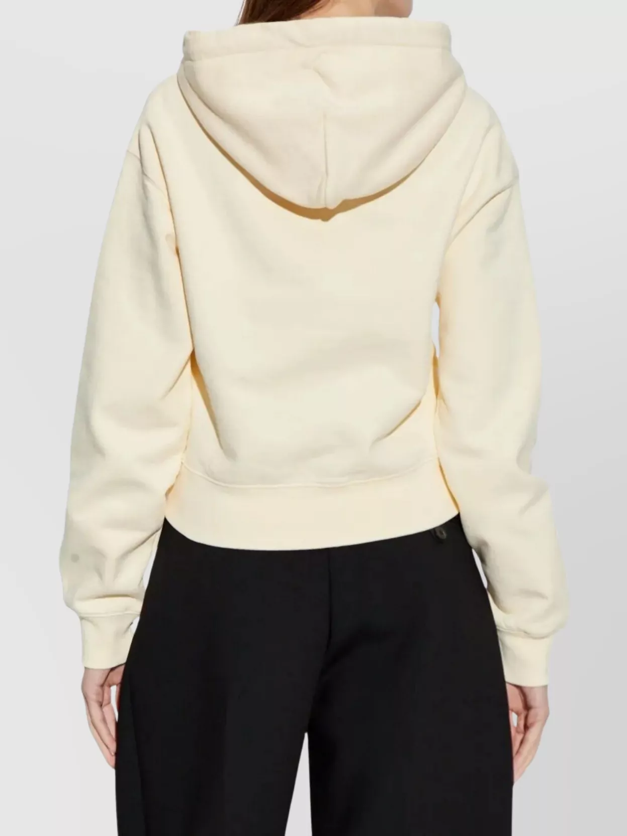 Jacquemus Logo Hoodie In Neutral