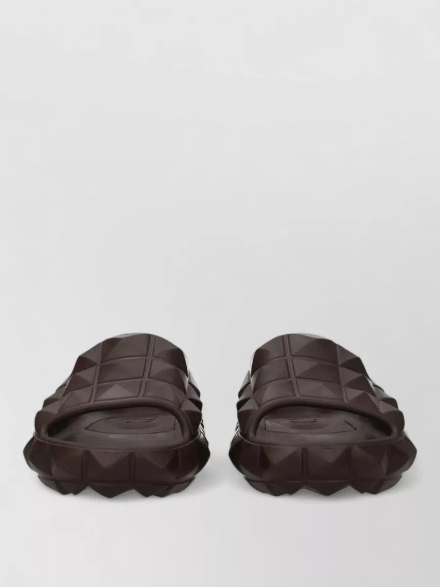 Valentino Garavani cotton slide sandals