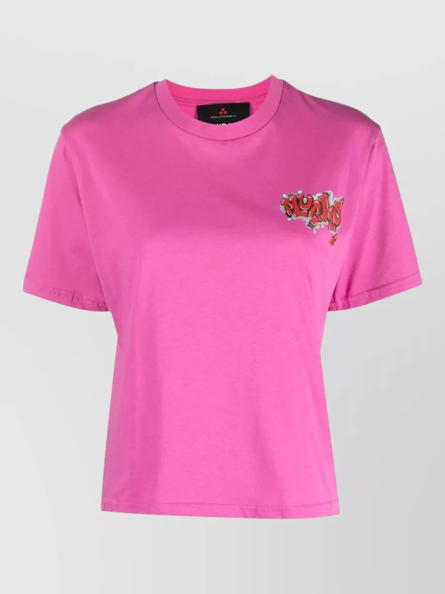 Peuterey Logo-Print Cotton T-Shirt