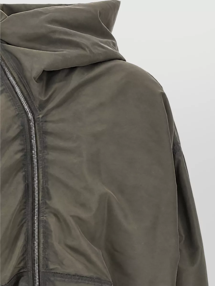 Rick Owens Padded Oversized Hooded Coat