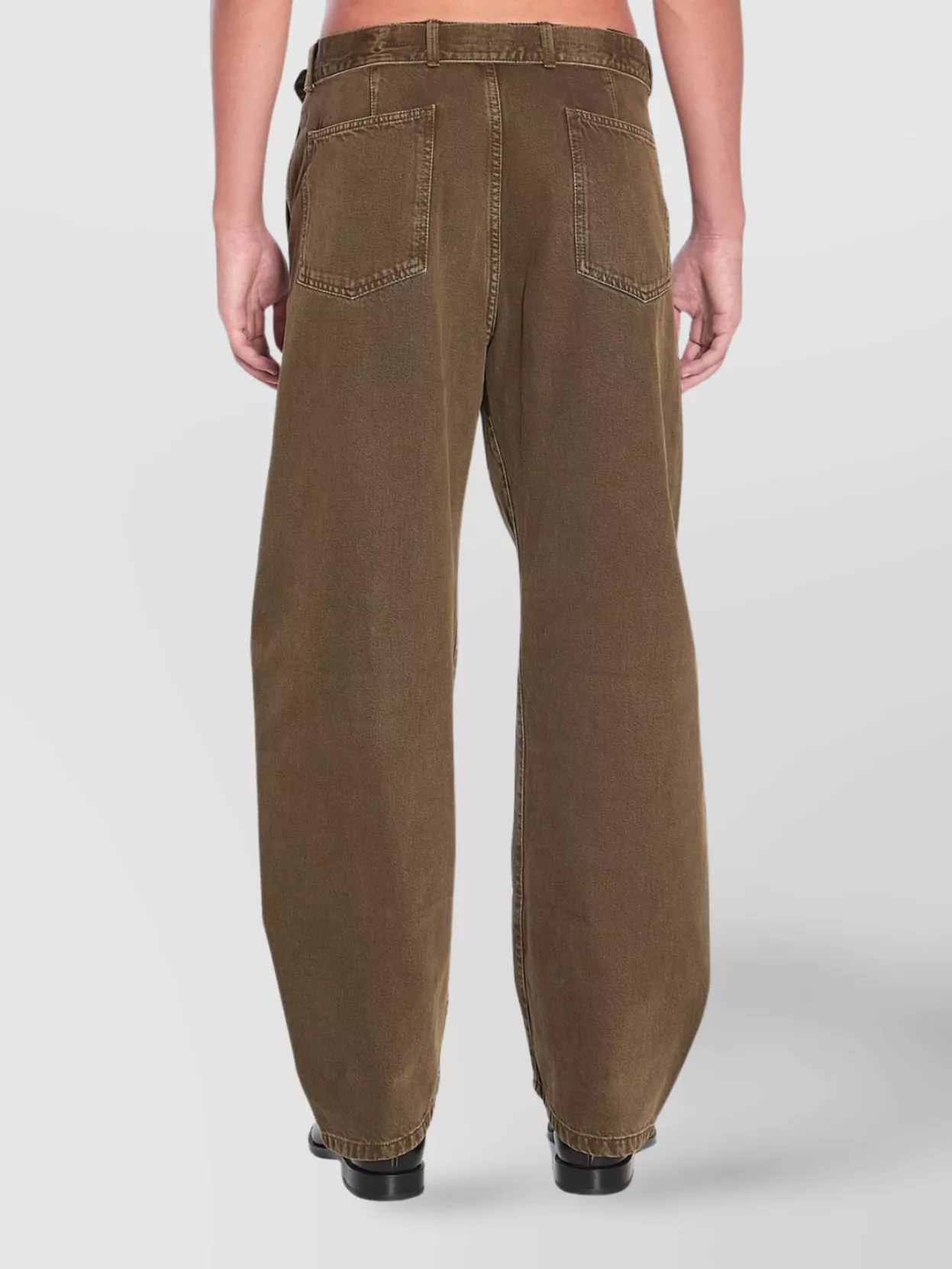 Lemaire Twisted Silhouette Denim Trousers